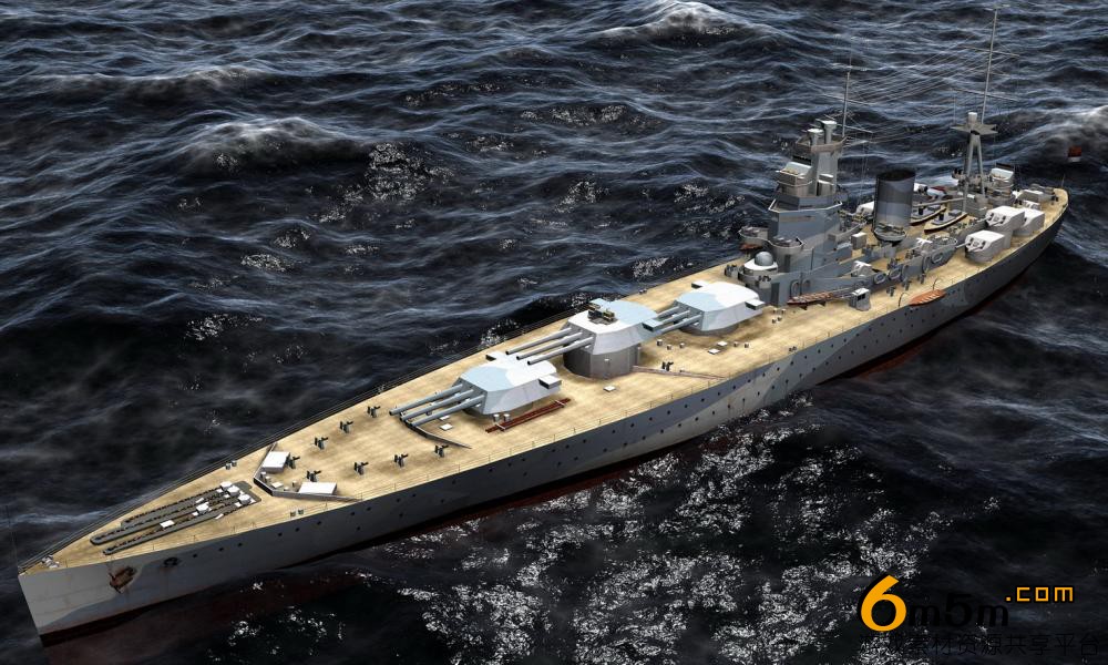 北流纳尔逊军舰模型